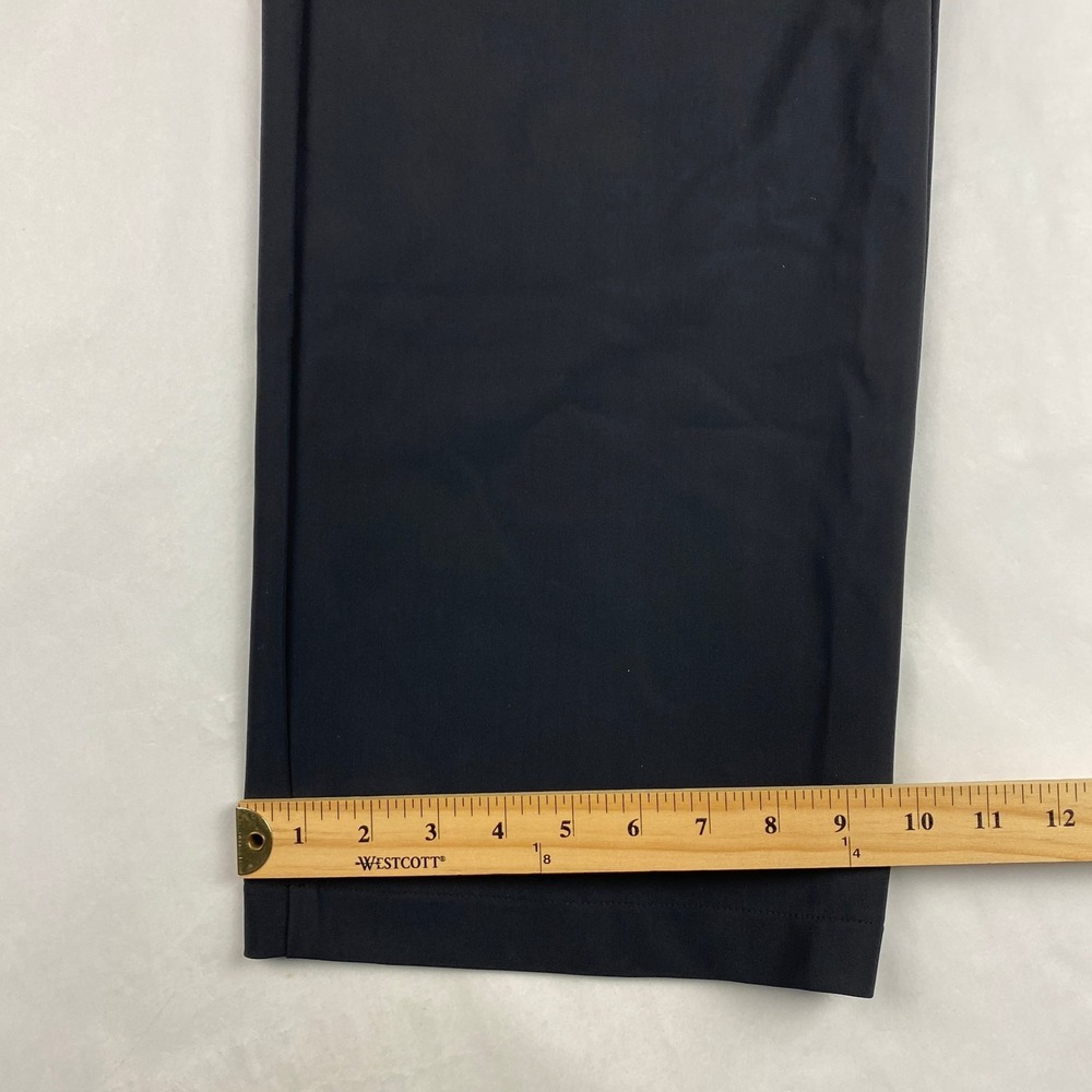 NWT Theory High Waist Wide Leg Precision Ponte Pants Women's Size 10 Black - Picture 12 of 14